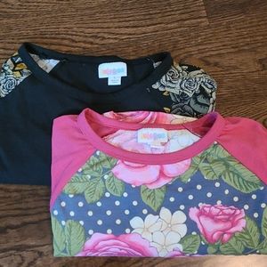 2 Lularoe Randy shirts